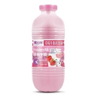 蜜沁源草莓牛奶乳飲料450