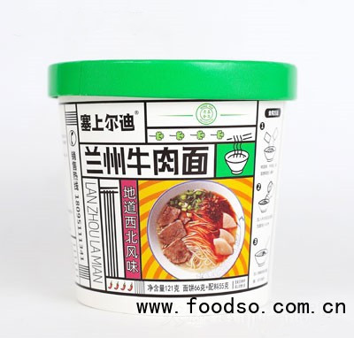 塞上爾迪蘭州牛肉面121克
