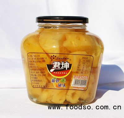 君坤菠蘿罐頭1.25千克
