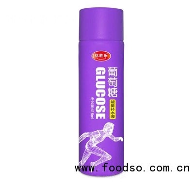 優(yōu)勝樂葡萄糖能量補(bǔ)水液418ml