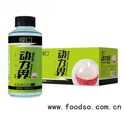 經(jīng)口動力界葡萄糖電解質(zhì)飲料招商代理辦公室運動后功能飲品荔枝味箱裝
