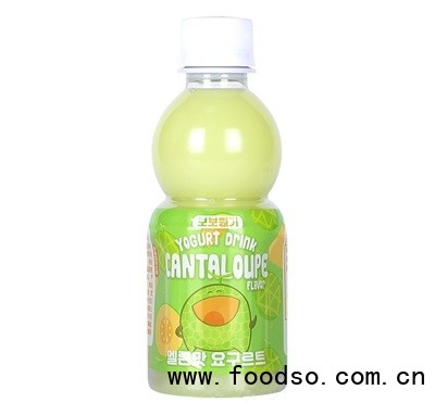 啵啵元氣哈密瓜味乳酸菌碳酸飲料380ml氣泡水汽水飲品